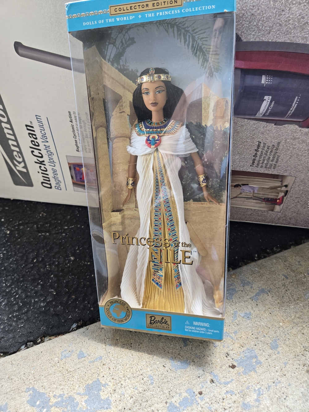 Barbie Princess of the Nile Doll - White, Gold, Blue & Red Accents
